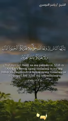 سورة فاطر : 5-6