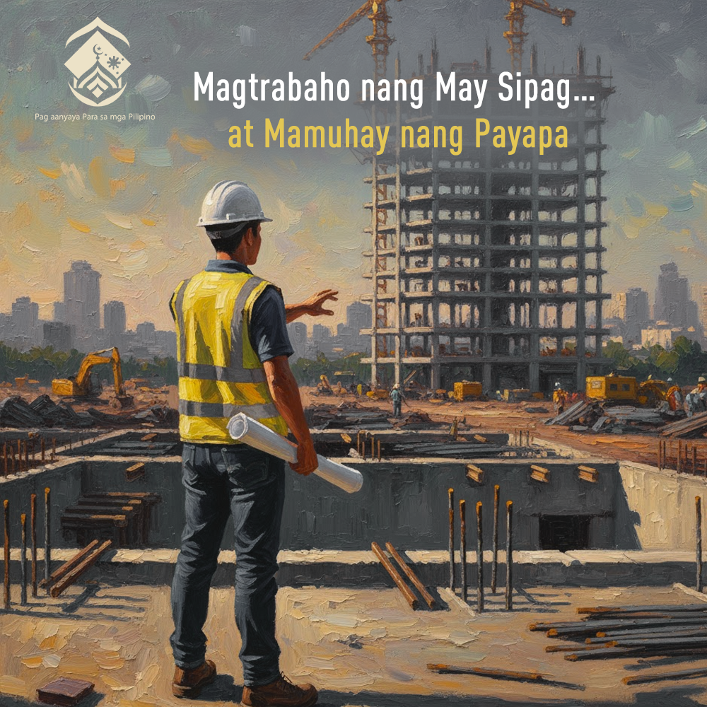 اعملْ بجدّ… وعِشْ بسلام